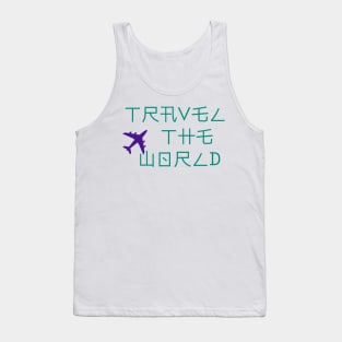 Travel the world Tank Top